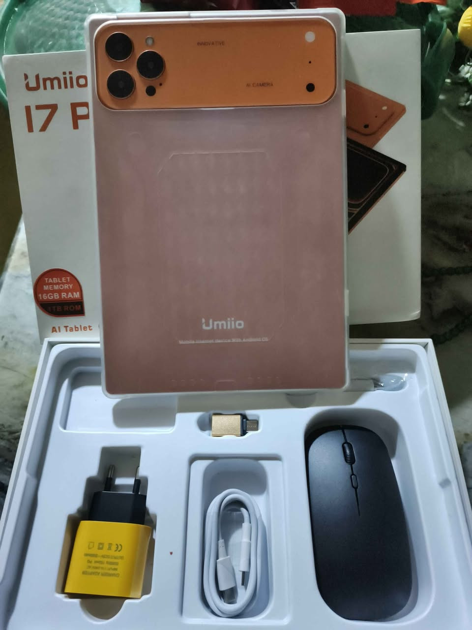 ايباد ماركة umiio ذاكرة واحد تيرا عشوائية 16جديد للبيع 
شريحتين +قلم+ماوس+كيبورد+شاخنة وحافظة وكارتونة السعر النهائي 150 الف الشراي يتصل الجهاز للتصفح وليس للالعاب *********** البصرة, العراق
