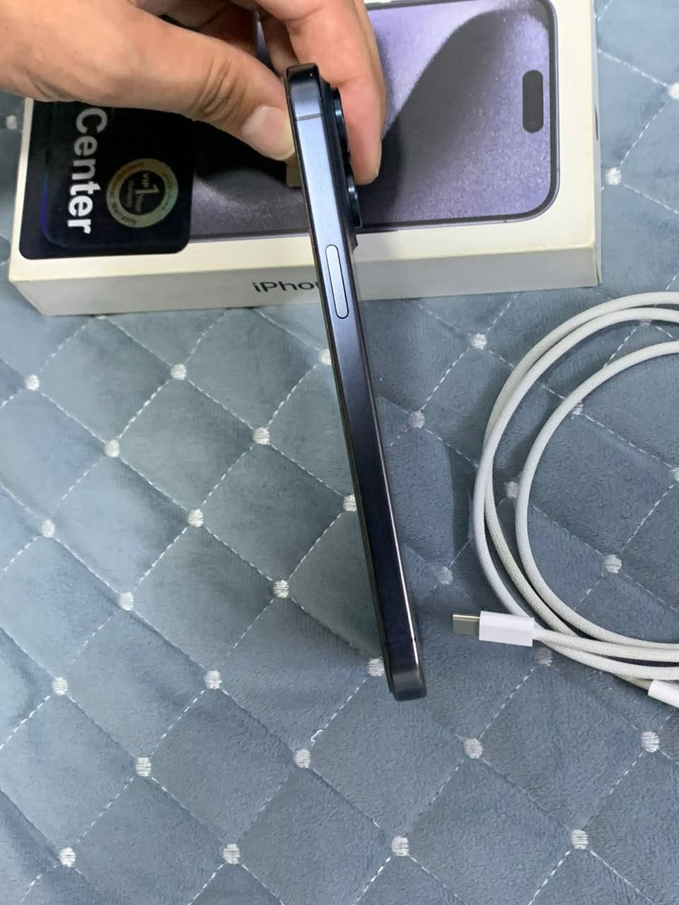 للبيع ايفون 15 برو ماكس 
نضافه فوول🔥🔥
بطاريه 87
دبلZ A 
كامل ملحقات 
السعر مليون و 50 الف وبي مجال بسيط 
للاستفسار الاتصال ع الرقم قليل متواجد فيس 

‭***********‬
***********
