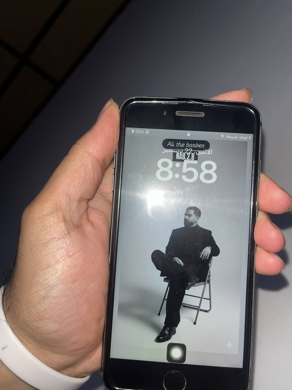 ايفون 8بلص
مبدل شاشه وبطاريه100 اصليات جهاز نضيف ذاكره 64 
جهاز كله شغال
اي عيب مابي للبيع 80 الف 
واتس ***********
