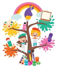 🎨 خطوة جديدة لأول مرة على صفحة صديقاتنا كوادر تربويه متميزه بكل شيئ جد...
