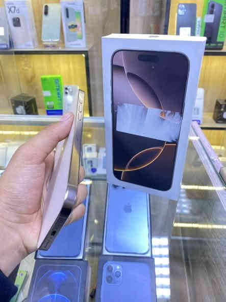 💥💥   اقوه عرض حالياً وقوه سعر💥💥
ايفون16برو  ماكس  لون دزيرت   مميز   ذاكره 256 بطاريه92 🔋 نموذج M بعده بضمان خطين (دبل سيم كارت) كارتون متوفر خدمة توصيل بشروط اوليه جميع محافظات العراق 🇮🇶 
 ممبدل بي شي مع ضمان 5 ايام  نضافه 100‎%‎ زلغ ما بي وتر بروف كامل ملحقاته الجهاز نضافه كانما فاتحه من الكارتونه بلحاسبه كله نورمال  
مكاني   كربلاء تحت جسر باب طويريج منفذ ابو حيدر للمبايل
☎️*********** 
سعر  مليون و325 الف
