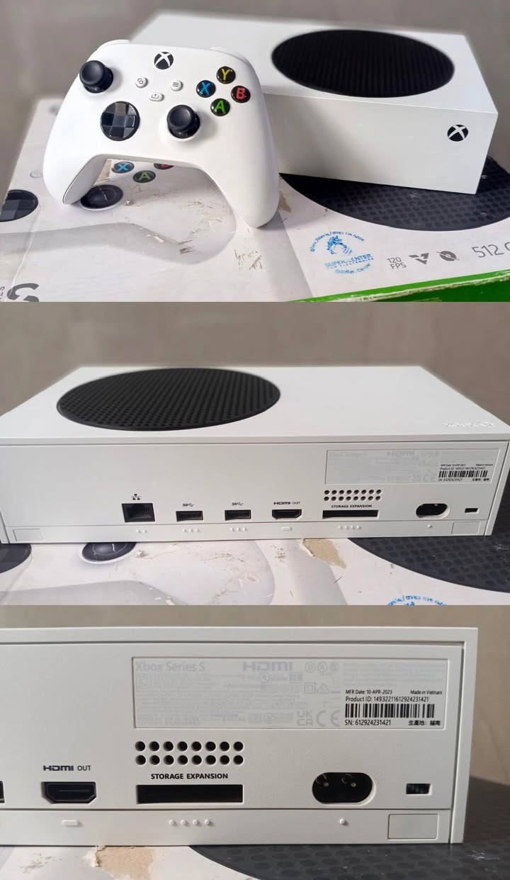 🎮🔥 للبيع Xbox Series S موديل 2023 — فرصة ما تتكرر 🔥🎮
إذا تدور جهاز قوي، نظيف، ومضمون حتى تلعب براحة بدون أي مشاكل… فهذا الجهاز إلك 👌🔥

✅ موديل 2023
✅ ما داخل صيانة نهائياً
✅ استعمال نظيف جداً
✅ جميع الملحقات أصلية وتبع الشركة ✨
✅ الكارتونة الأصلية موجودة 📦
✅ أداء سريع وتحميل خرافي بالألعاب 🚀
🎁 بطاريات شحن هدية ويا الجهاز
الجهاز جاهز للشغل مباشرة وتستمتع بأقوى الألعاب بأفضل أداء 🎮🔥

💰 السعر: 375 ألف فقط
🚚 التوصيل مجاني لباب البيت

📩 للجادين فقط ارسل نقطة خاص وسيتم الرد💬
… لا يضيع عليك قبل لا ينباع 😉🔥


**إذا كنت صاحب هذا الإعلان وتريد حذفه لأي سبب، رجاءا أرسل رسالة إلى الدعم الفني**