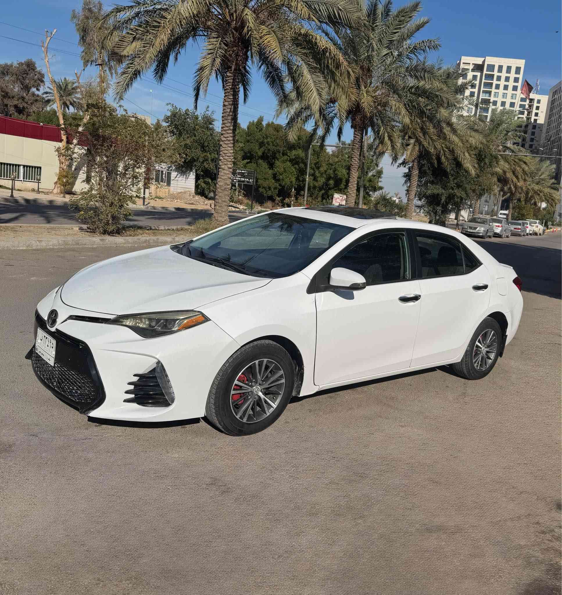 جمعة مباركة على الجميع
كورلا 2019  لون ابيض بسعر البلاش 143 وماكو هيج سعر بهيج موديل وهيج نضافه السياره اني مرقمها على ايدي السياره بسمي شخصيآ
***********
حادث السياره جاملغ وبنيد بدون دواخل مبدلات نفس اللون باقي السياره ليبل واحد ايرباك استيرن فقط 
السياره داخله ماشيه ٥١ الف مايل شغاله وتمشي وهسه ماشيه 88 الف مايل 
✅كورلا 2019 Se بجم قرش 
المواصفات :
✅فتحة 
✅شاشة كبيره
✅كامره خلفيه دواره 
✅لايتات عدسه زنون  
✅رادار امامي خلفي 
✅تحديد مسار 
✅تدفئة كشنات 
✅هيتر استيرن 
✅فول تحكمات ستيرن 
✅شاشة اعطال 
✅اشاير بالمري 
✅ويلكب حجم 15 
🔑كير محرك مكفول لا تبخير ولا تنقيص ولا مفتوح 
السياره ادامه كامله تخم تاير جديد صدر امامي خلفي جديد باتري جديد دهن وفلاتر وادامه منضومة احتراق جديده بلكات ونوزلات جديد السياره مابيه مصرف دينار واحد 
السياره رقم بغداد شرط التحويل بسمي شخصيآ
مكان السياره بغداد السيدية
للتواصل هذا رقمي وبي واتساب
*********** بغداد, العراق
