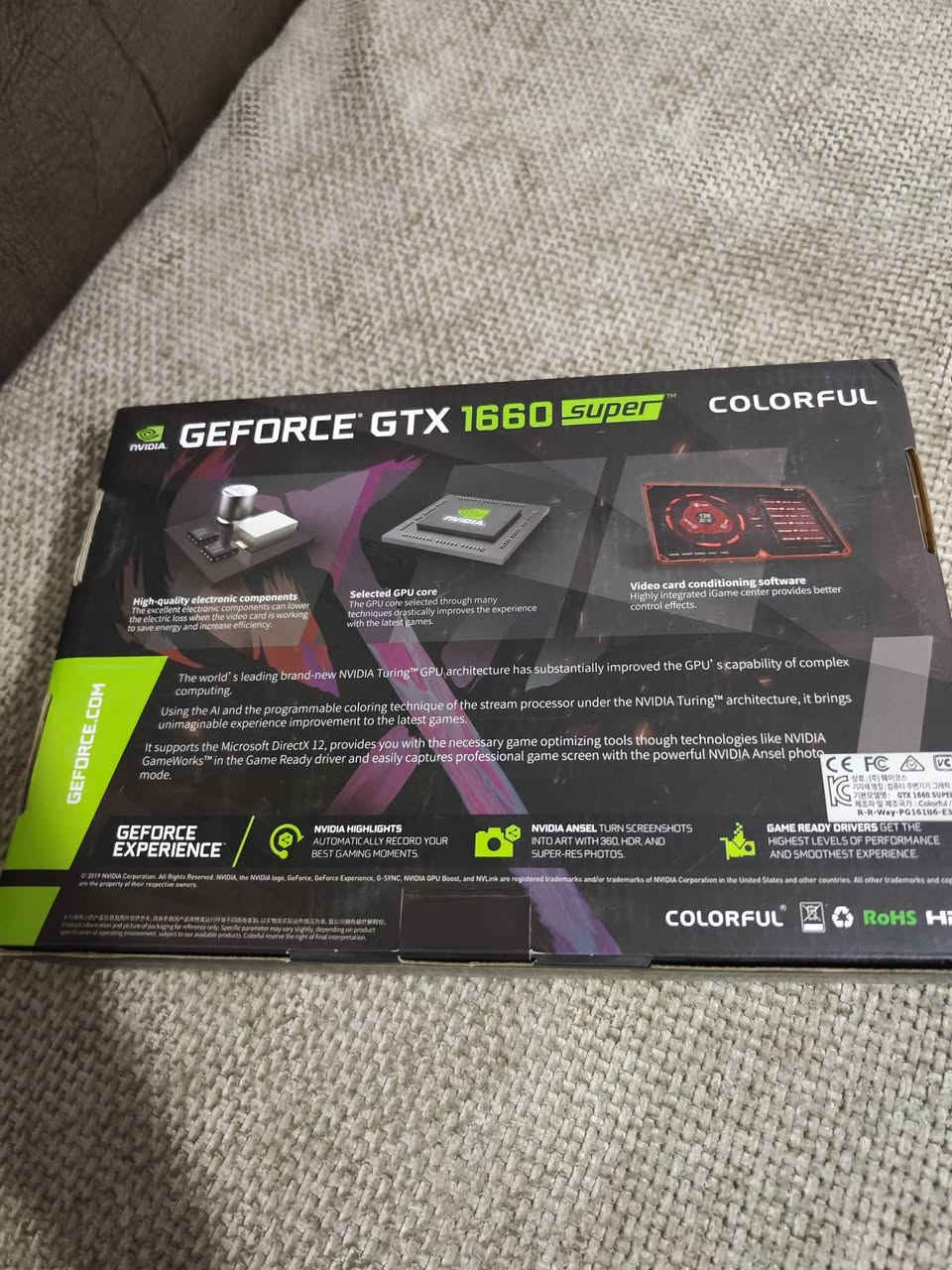 للبيع
gtx1660super colorful 
نظيف جداً استعمال شخصي 
حرارة على اعلى ضغط متوصل 60 او65 
السعر 160 بي مجال بسيط للشراي 
مكان بغداد
***********
