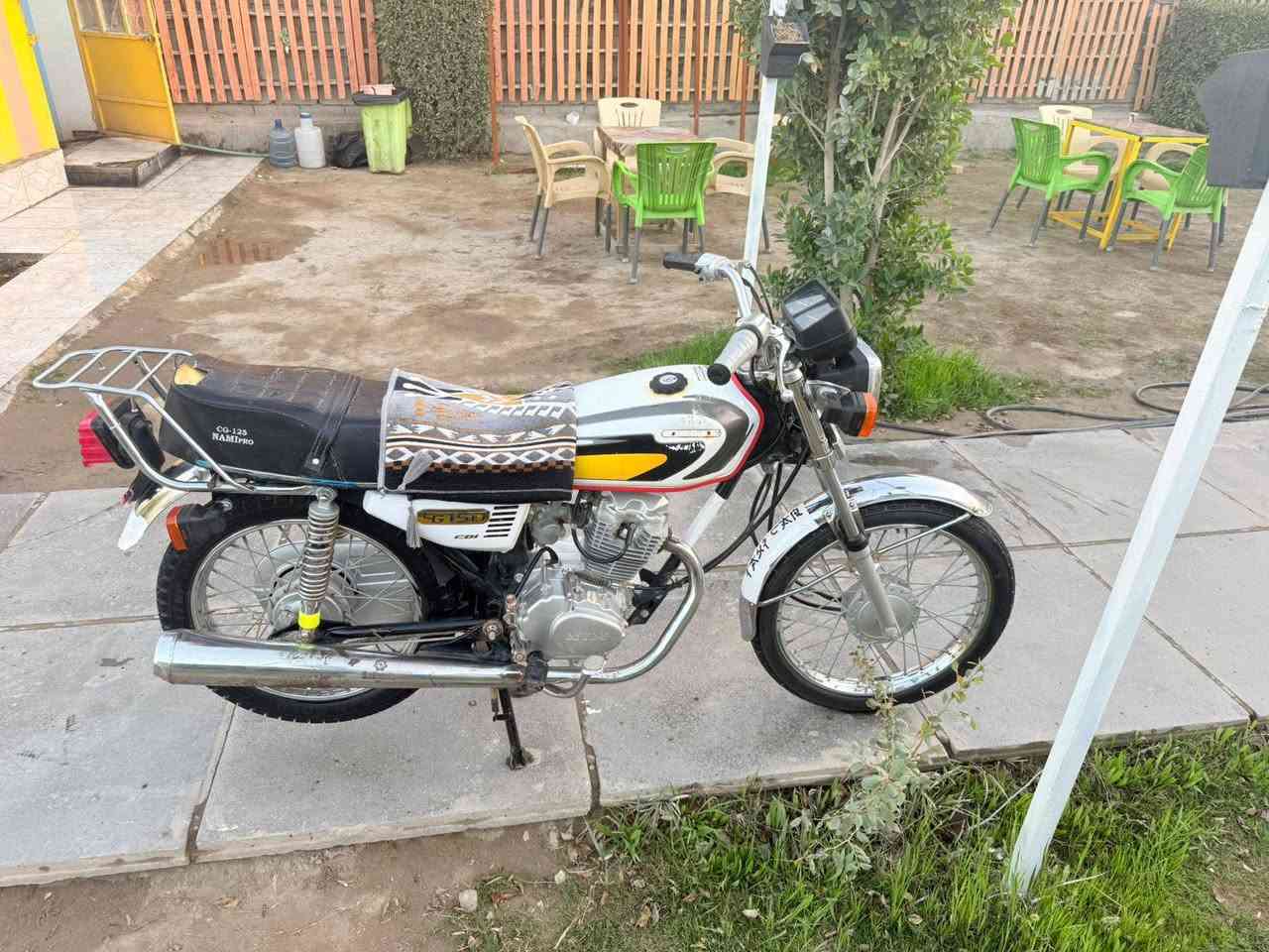 سلام عليكم شباب دراجه نامه 23 الدراجه كامله ما بيها نقص برغي اوراق اصولي سعر 600 و بيها مجال *********** المكان حله محاويل
