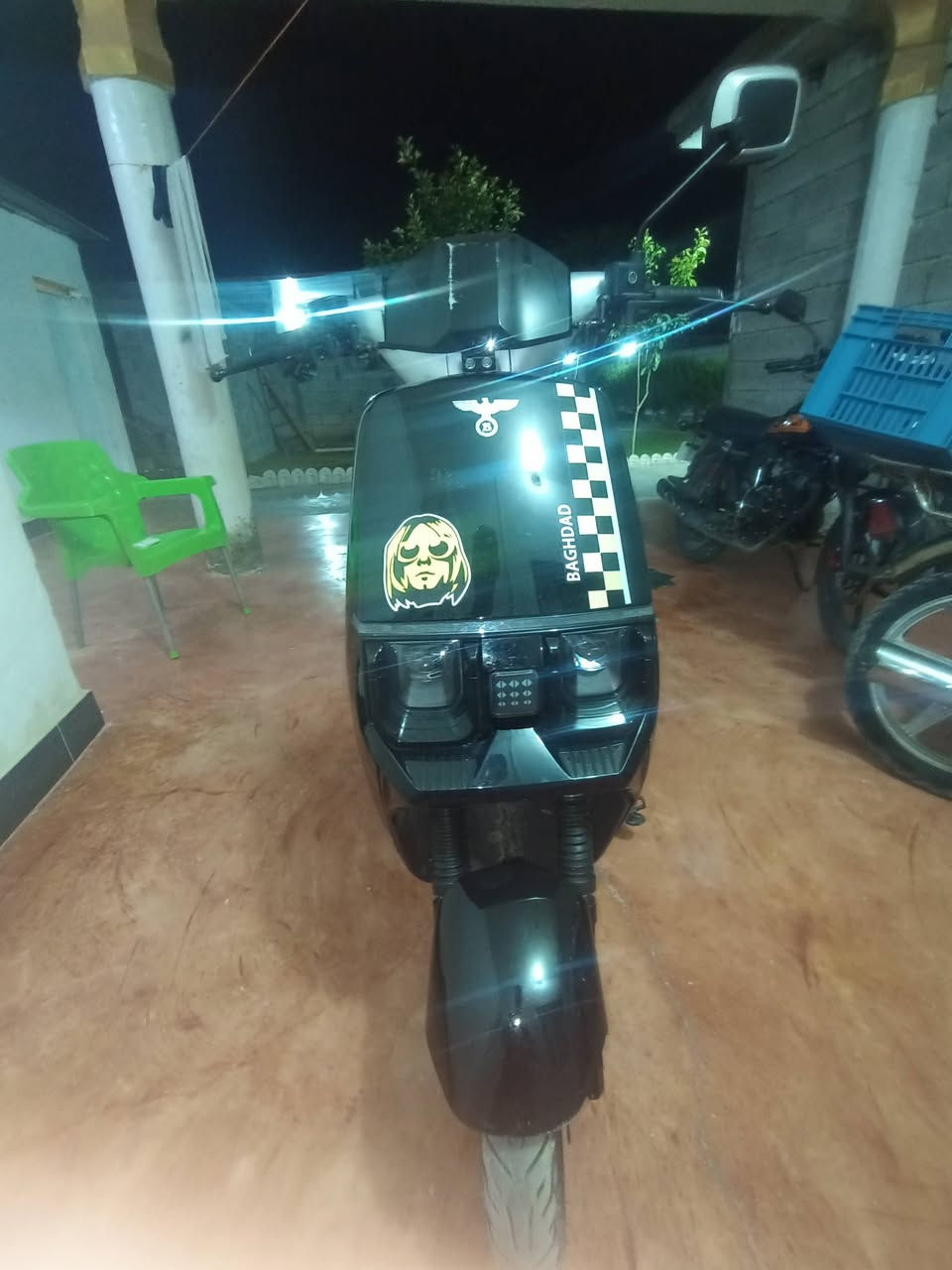 دراجه شحن للبيع مستخدمه شهر وشكم يوم درجه نضيفه سعر 750وبيه مجال للطيبين او مراوس بدراجه  نضيفه مكاني ديالى شهربان جسر مهروت هذا رقمي ‏‪***********‬‏
