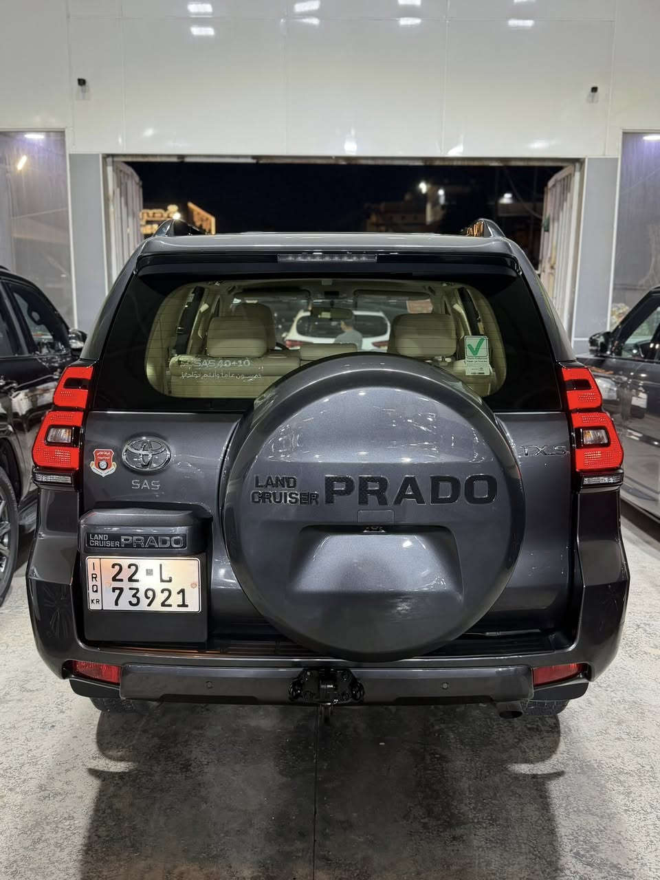 السلام عليكم 
برادو 2023 txs بلاك ادشن 
فول مواصفات دبل كرسي كهرباء 
ساز اصلي 
مكفولة بدون صبغ او بارد
ماشية 44 الف كيلو متر
رقم اربيل تحويل ثاني يوم 
سعرها:44.500 الف دولار وبيها مجال بسيط 
للاستفسار اكثر:***********
