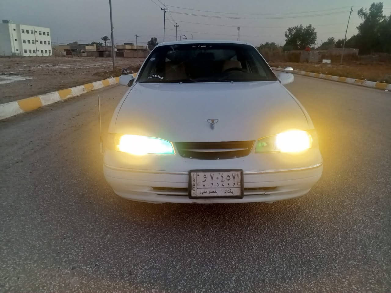 السلام عليكم برنس فراشه للبيع رقم بغداد شرط التحويل سنويه لل 28 مكينه وكير وتخم تاير وحداديه جديده السياره نظيفه السعر 28 المكان بابل ناحيه الطليعه للاتصال ***********
