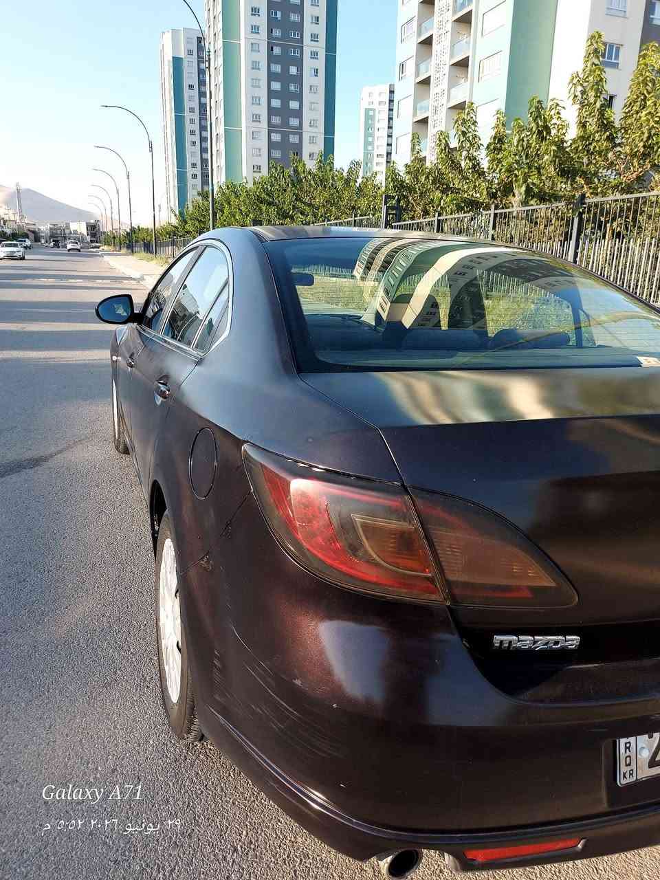 Mazda 6__موديل 2009 خليجي 
محرك 2.3 المرغوب كير اوتوماتيك  رقم سليمانيه شرط التحويل التبريد شغال نقص بس غاز السياره خير من الله مكانها سليمانية سعر 67 وبيها مجال قليل ***********
