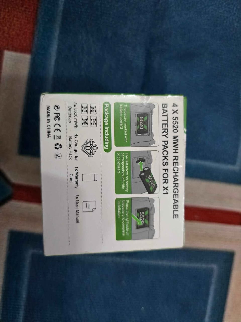 ٤ بطاريات جوستك اكس بوكس مع قاعدتهن جديدات 
ب35الف بغداد, العراق


**إذا كنت صاحب هذا الإعلان وتريد حذفه لأي سبب، رجاءا أرسل رسالة إلى الدعم الفني**