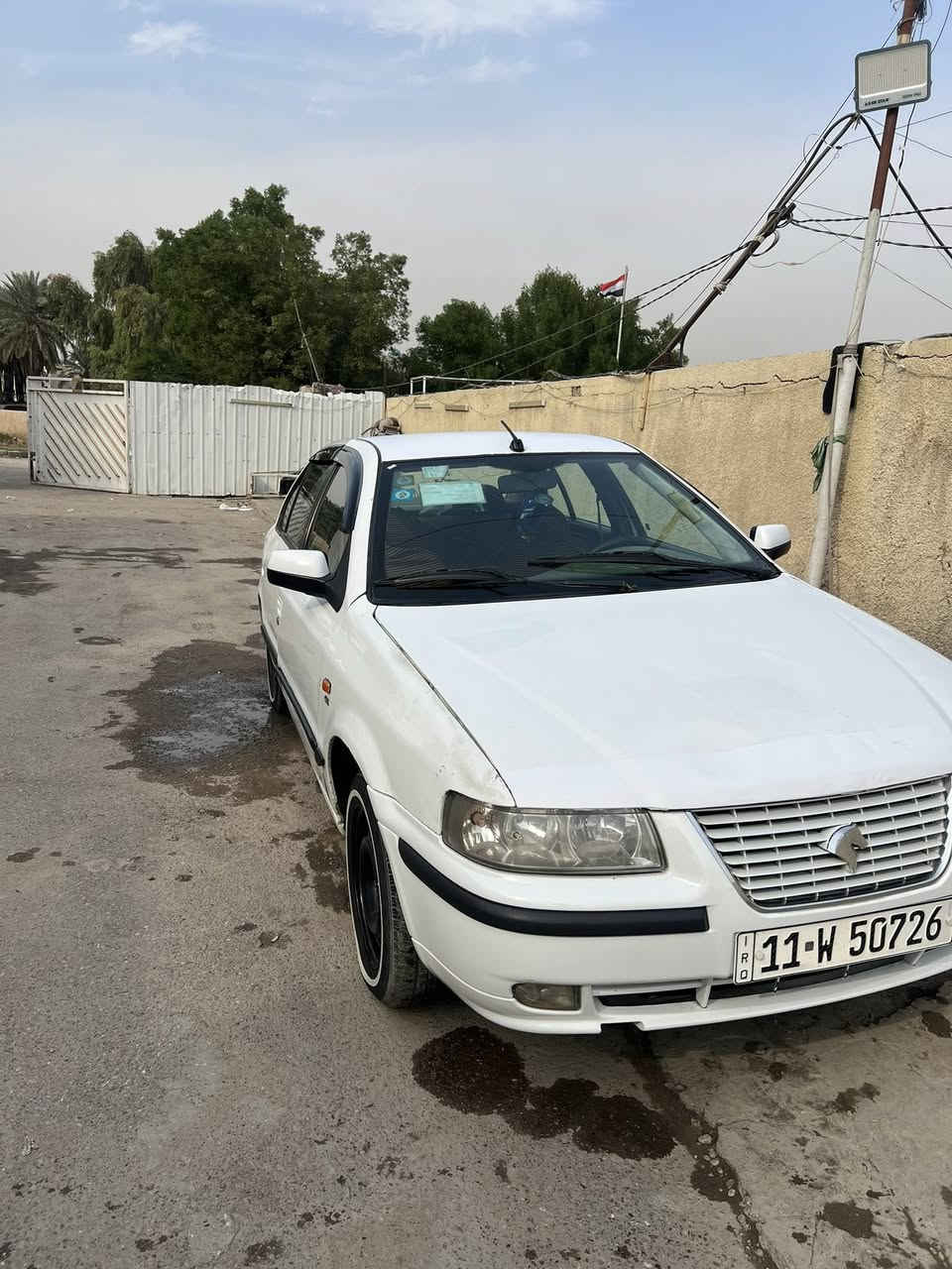 سلام عليكم سمند موديل 2012
 جاهزه تبريد تخم تاير كشنات مغلفه جلد حداديه 95 بلميه كهربائياته كله شغاله السعر 38 وبيه مجال بصيط  حك الجيه *********** مكاني الكاظميه
