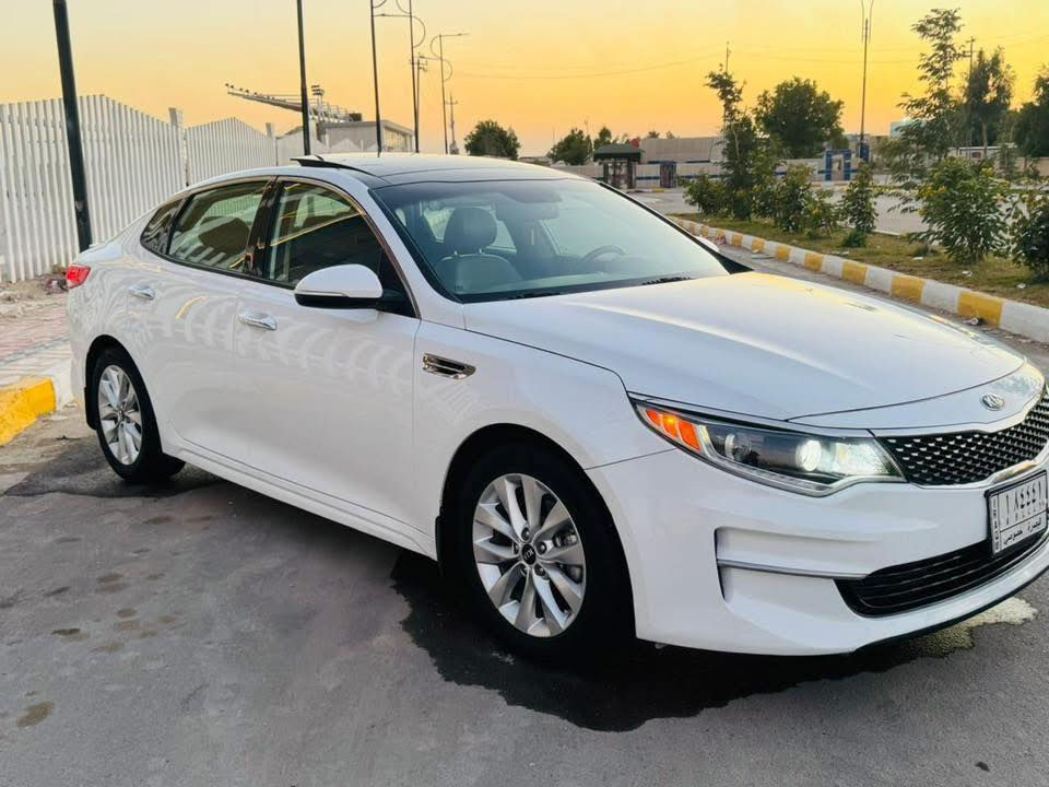 سلام عليكم اوبتيما 2016 وارد امريكي
داخله تقرير مكفوله كفاله عامه حته من البارد والطخه كفاله عامه 
رقم بصره حره تحويل ثاني يوم 
فول مواصفات EX
بني رامه فتحتين 
بصمه تشغيل / بصمه ابواب 
كشنات جلد / كشنات تدفئه 
تدفئه ب ستيرن / تبريد قطعتين
شفط مري / اشاير بل مري 
رادرات جانبيه / حساسات 
دواخل رصاصي / محرك 2400 مامفتوح 
المسافه المقطوعه 84 
كشنات خزن ميموري / كشنات كرهبائيه 
شاشه جبيره / كامره دوراه 
حاجب ع اليت / اليت زنون 
ويل كب 5 
سياره فول الاخير 
السعر 145 وبيه مجال
المكان الناصريه 
الاستفسار 
***********
