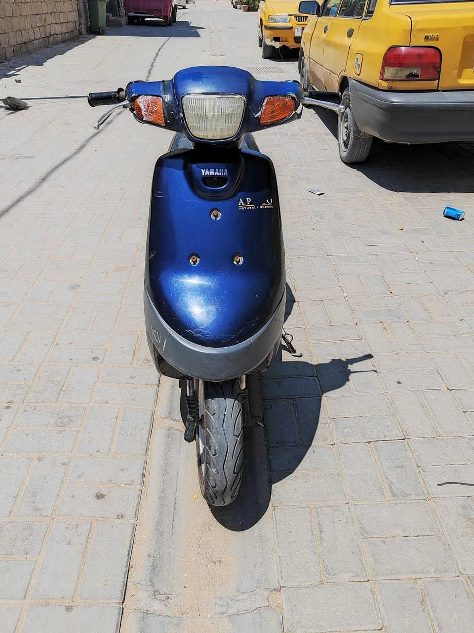 السعر 170 بيع مستعجل *********** بطه للبيع موديل 99 مكينه او كير او شاصي مكفولات تأيرات جدد دراجه حلوه كلش كهربائيات شغاله كله المكان كربلاء اتصل
