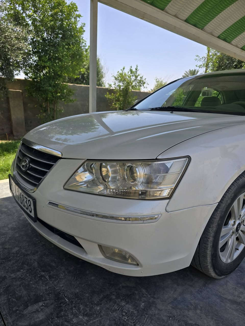 سوناته 2011
كفاله عامه عدا شبر صبغ بدون معجون اثر شخط جهه اليمنه بتكمه 
محرك 2400 مامفتوح جديد 
فول مواصفات 
بغداد بأسمي سنويه وهزه جدد 
تخم تاير كير محرك كفاله السياره 
كهربائيات كامله 
سعرها ١٥٠ بيه مجال بسيط 
مكاني بابل جبله 
الاستفسار الاتصال 
***********
