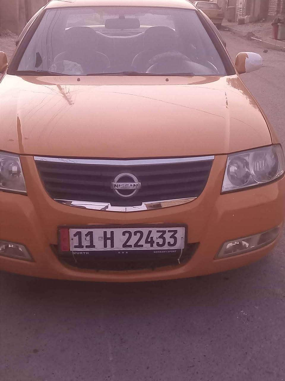 سلام عليكم نيسان للبيع موديل ٧ كفاله عامه لا ضربه لا تبديل تحويل مباشر شرط عقد مروري محرك كير صدرين تخم تأير جاهزه كهرباء عده لتبريد لكمريسر كلجه عاطل فول مواصفات سعر ٧٩ وبيها مجال شي بصيط للشراي عنوان بغداد حسينيه مال راشديه اتصال ***********
