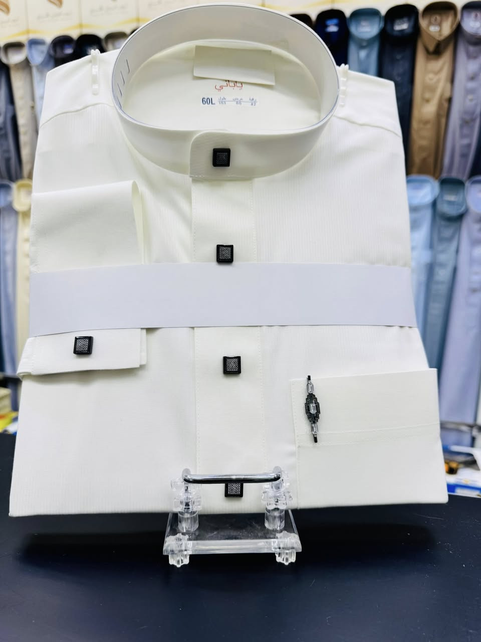 بسم الله الرحمن الرحيم 
 تم بعون الله وصول وجبه جديده داخل مجمع حسن حاتم الداوري
   دشداشة رجالي  فصال كلاسك 
     قماش دوبي ياباني 
     قياسات  من.             56S -  62XL 

العنوان — العزيزية —شارع السوق الرئيسي 
    —قرب جامع العزيزية الكبير 

     # مجمع حسن حاتم الداوري


**إذا كنت صاحب هذا الإعلان وتريد حذفه لأي سبب، رجاءا أرسل رسالة إلى الدعم الفني**