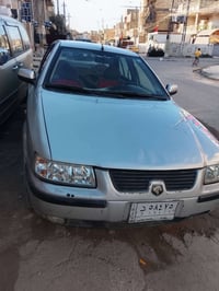 سمند موديل 2009   رقم بغداد بسمي السيارة جهازه من كلشي كير مكينه حدادي...