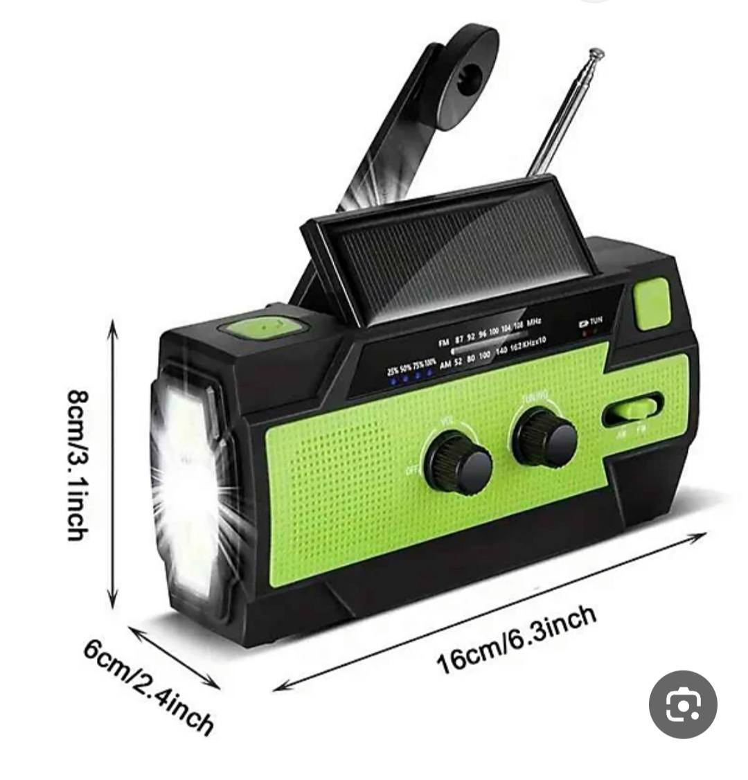 راديو شحن
هندر
طاقه شمسية
ولايت 
موجه Am  Fm  
باوربنك للهواتف 
صوت عالي ونقي 
جديد بدون كارتونه 
متوفر،توصيل كل محافظات العراق


**إذا كنت صاحب هذا الإعلان وتريد حذفه لأي سبب، رجاءا أرسل رسالة إلى الدعم الفني**