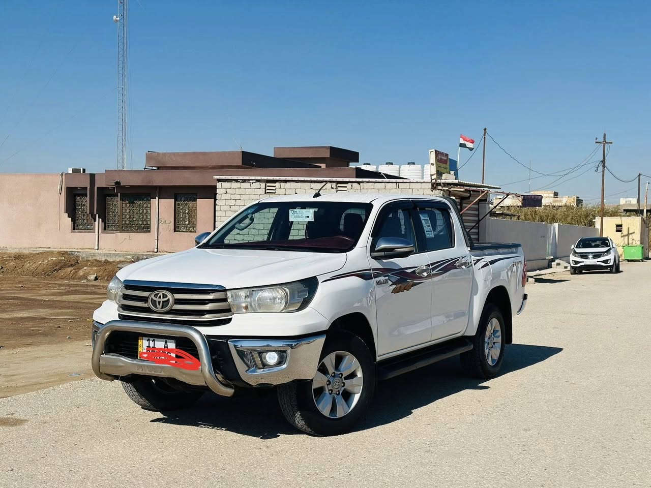 تيوتا هايلوكس فور ويل 2016سياره جديدة مكفوله كفاله عامه من من الضربه والتبديل كير اوتماتيك ماشيه 140الف كويتي مذهبه رقم بغداد دولي تحويل مباشر السعر 248وبيه مجال للشراي استفسار اتصال 📞 
***********
***********
