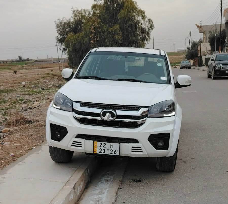 سلام عليكم كريت ويل 
زيرو شركة تحويل مباشر بأسم المشتري 

السياره موديل 2024 ماشيه 43 الف كيلو متر فقط 

السياره جديده لوك كير محرك كفالة 

السياره بيها صبغ قليل ٣ مكانات تعديل وصبغ قليل 
بدون ضرر وبدون دواخل 

السعر 143 وبي مجال قليل للشراي 

العنوان موصل -الحمدانية 

واتساب 
***********
*********** موصل, نينوى
