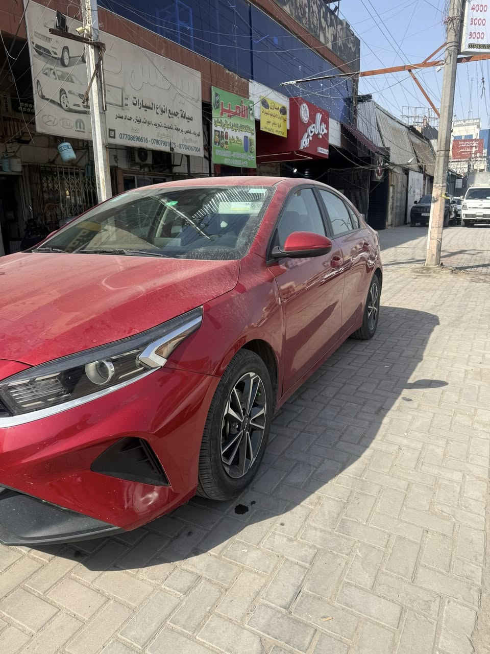 باب فورتي ٢٤ ماشيه 32 الف  ثلاث قطع صبغ  موضح بالمنشور السياره جاهزه  باتري دهن تخم تاير جديد مكاني نفق الشرطه بدون ايرباك بدون شاصي رقم بغداد سعرها 138 
***********
