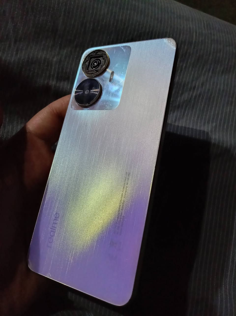 realme C55
جهاز مكفول واي شي ممبدل بي امام العين فقط الكامره الخلفيه العدسه ما موجوده ذاكرة 256 دبل شريحه ورام 
السعر المطلوب 145 
***********
قرية الربيضة
