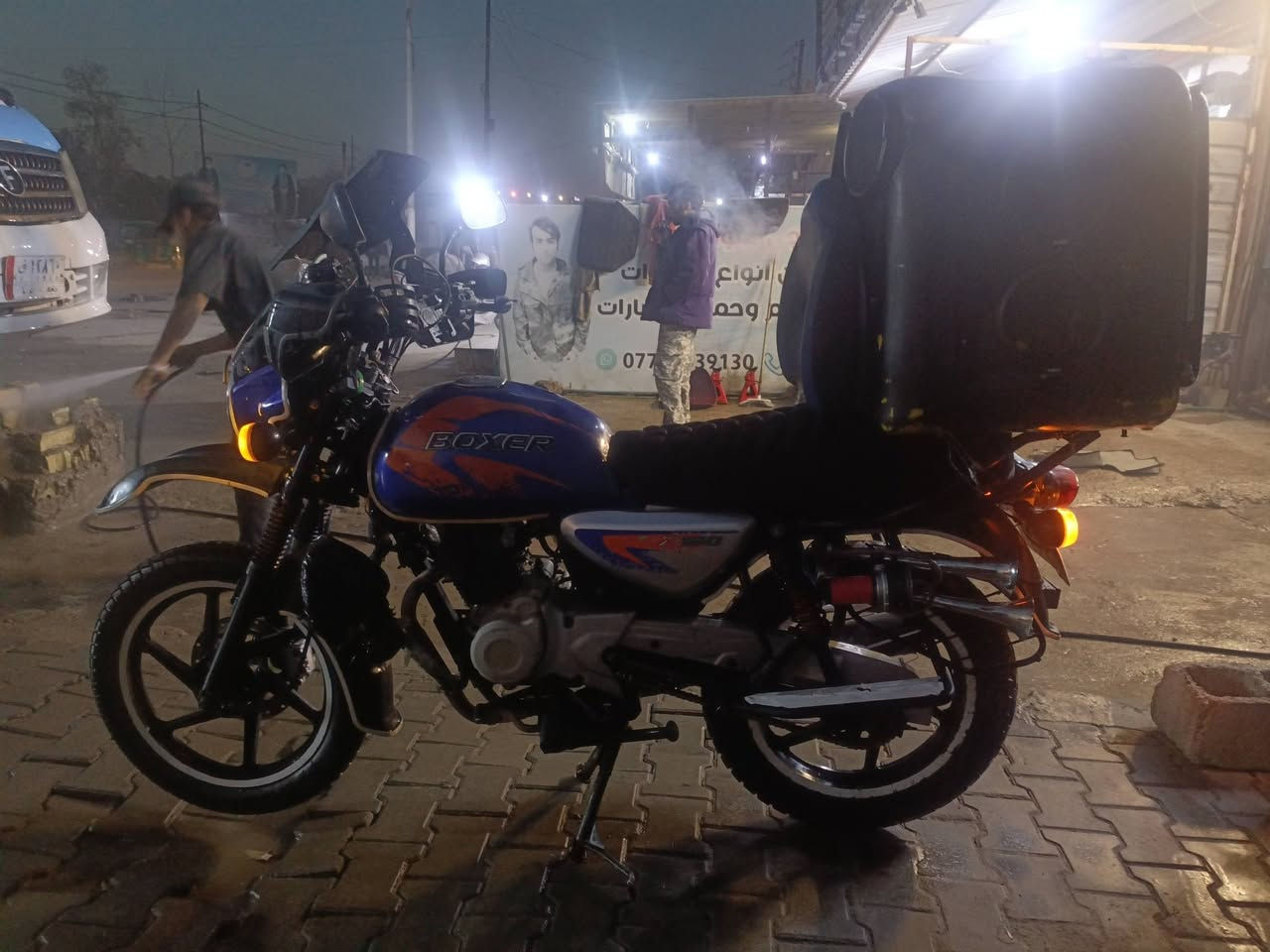 سلام عليكم 

لل بيع بوكسر 

جبلي

رقم بغداد بسمي تحويل ثاني يوم

موديل 2022بس هيا 2023اصل الجاملغ الطويل ول الصينيه مال زنجيل مسح إلي تصير مضلع 

مكينه فول فول بس مبدله زنجيل شركه أصلي 
و كلچات اكولها مقدممه غير ذني كل شيء ما مبدل شرط اذا مو معدل نار مرجوعه 

بيها كلوب زنون أصلي ب,60الف شاده اشاير ليد ال يعمن كهربائيات كلها بلاد 

سعر خاص 

***********
سعر خاص شباب واتساب موجود
