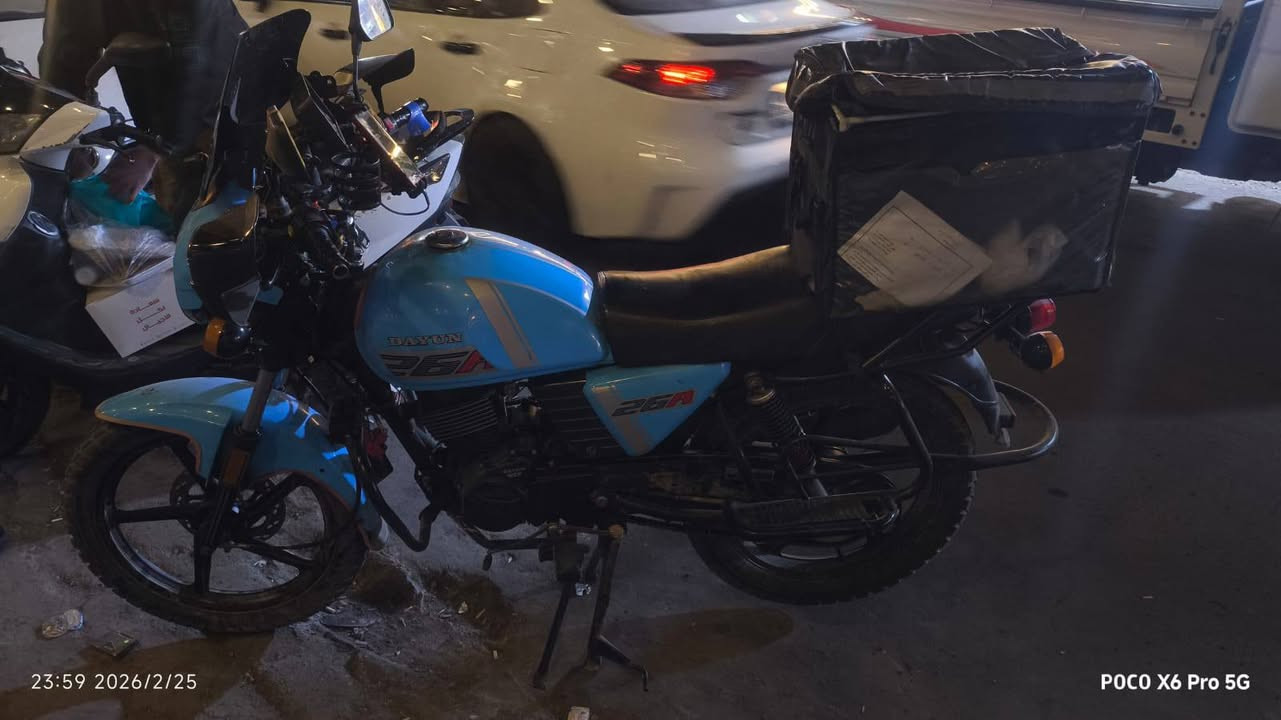 يالله السلام عليكم ورحمة الله وبركاته تحية طيبة 🫡
دراجة دايون للبيع   موديل 2023 كاملة والكمال لله
كل نقص مابيها جيب فيتر وفحص محرك 150 سي سي  
 رقم و سنويه   عداد نمر شغال بانزين شغال اشاير بلوجكتر درع
لايت زنون دبل اشاره بريك  خلفي شغال  باتري جديد ليثيم سلف شغال نكره سلف بكل وقت تيرات بحاله  جيدة  
شاشه وكامرات وجامه وستاند شاحنه هونات طاط شفت استيرن حامل كلاص شاير لكزز لايت زنون اشاير لد 
سعر 2100 وبيها مجال للطيبين 💎

عنوان بغداد الجزيره  السياحيه📍

واتساب اتصال ***********
