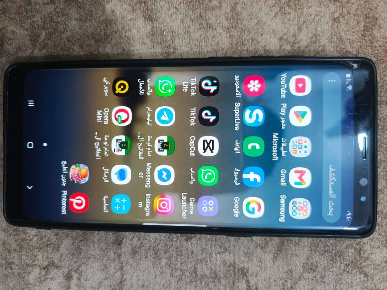 Galaxy Note8 للبيع ولل مراوس جهاز فقط ضهره مفطر  وفطر بل شاشه ما مبين من فوك بيع ومراوس


**إذا كنت صاحب هذا الإعلان وتريد حذفه لأي سبب، رجاءا أرسل رسالة إلى الدعم الفني**