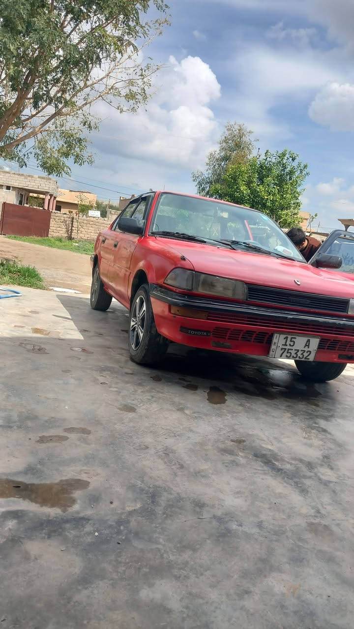 السلام عليكم كورلا موديل ٩٢
محرك ١٦
تدفه تبريد
محرك بدايت تخير
سياره خير من الله
تايرات جدد
وياله جديه
صدر جديد
مابيها ضربه
مصبوغه مكانات اني ابيع احزام
السياره بسمي شرط التحويل
بطاين جديده
وبلادي مومحور
السعر ٥٠ وبيها مجال الشراي
***********
