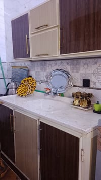 كاونتر ملحق وسنك مرمر توصة السعر 175 وبي مجال  المكان الزعفرانية الجوا...