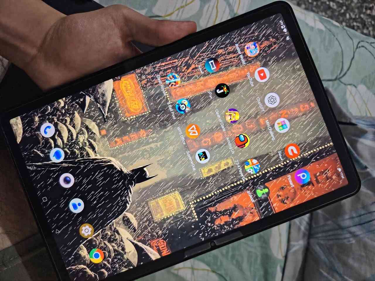 آيباد Tecno Megabad 11
ذاكره ٢٥٦ الخارجيا ٨
الشاشة تدعم ٩٠ هرتز
بطارية حجم ٨٠٠٠
نظيف شخط ما بيه
سعرة ٢٤٠ و بيه مجال
مكاني الرمادي حي الجمهوري


**إذا كنت صاحب هذا الإعلان وتريد حذفه لأي سبب، رجاءا أرسل رسالة إلى الدعم الفني**