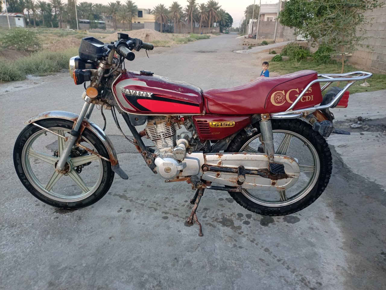 دراجه سيفان موديل 2020 محرك بلادي فول نضافه ونشاط( تشغيل نكره سلف وهندر وكهربايات شغاله )(أوراق اصوليه كرتونيه كامله) السعر (320)وبيها مجال حك الجيه لاتصال *********** خاص ما جاوب الشراي يتصل السكن ديالى( ناحيه كنعان)
