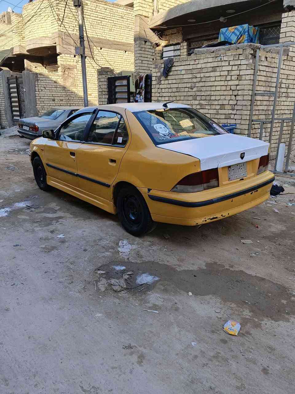 للبيع سمند 2011 ناطقة بغداد مشروع وطني رقم موبايل ***********سعر سيارة 30$مكاني بغداد سيارة بلادية لاضربة ولاصبغ ولاتبديل محرك وكير كفالة تبريد تدفئة شغال سنتر لووك شغال كهربائيات اي نقص مابيه كيجات وجام كلة شغال حدادية امامي جديد دواخل كلش نضيفة تخم تايرات جدد سيارة مامتعوبة سنوية لغاية 27 مصفرة هيئة وغرامات
