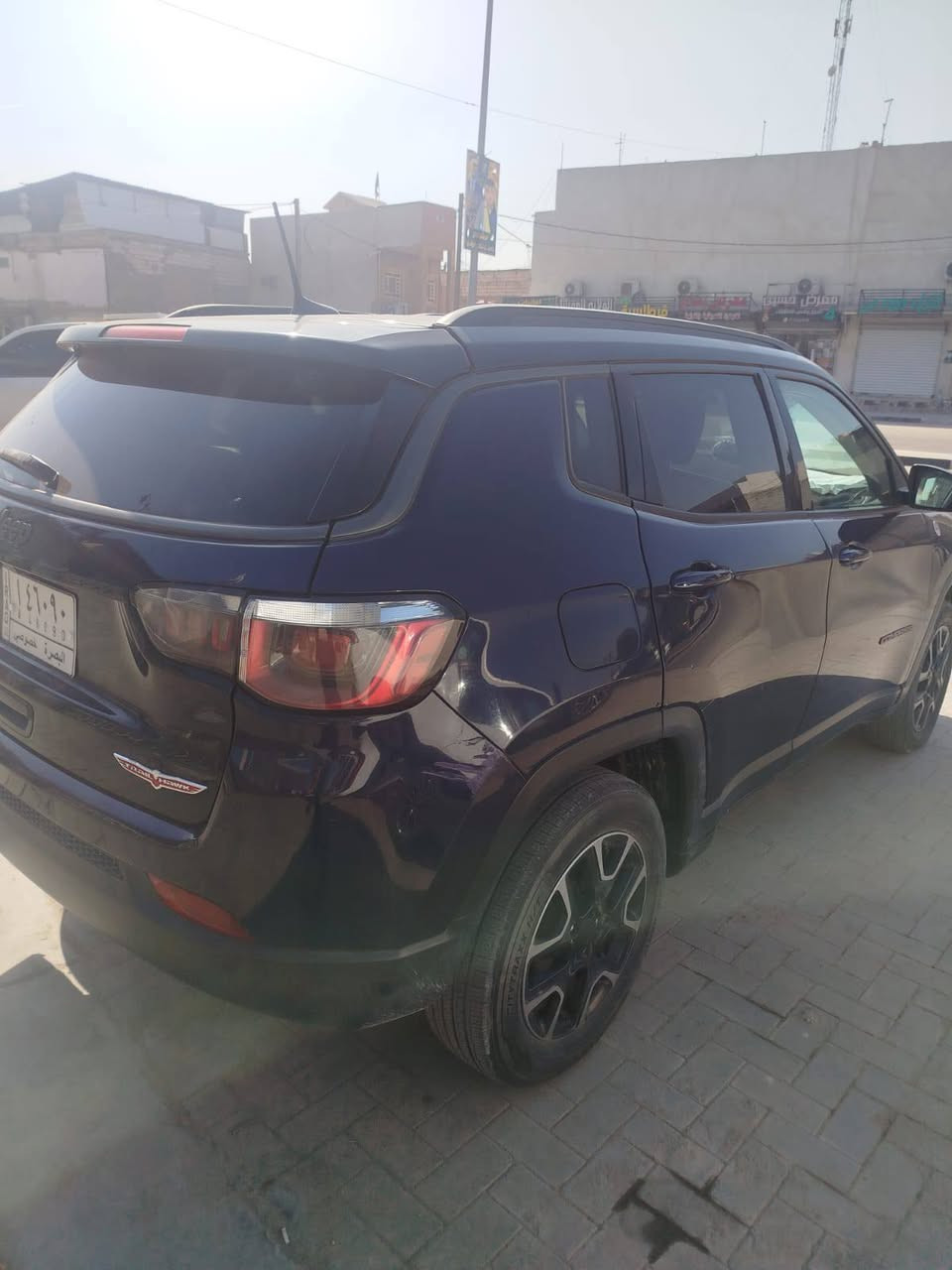 جيب كومبارس ٢٠١٩ تريل هوك
حادثها موضح بل تقرير
بصره مشروع وطني باسمي السياره
السعر 117 وبيها مجال 
***********
