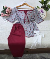 بيجامه مورد • مشطب • جودة عالية