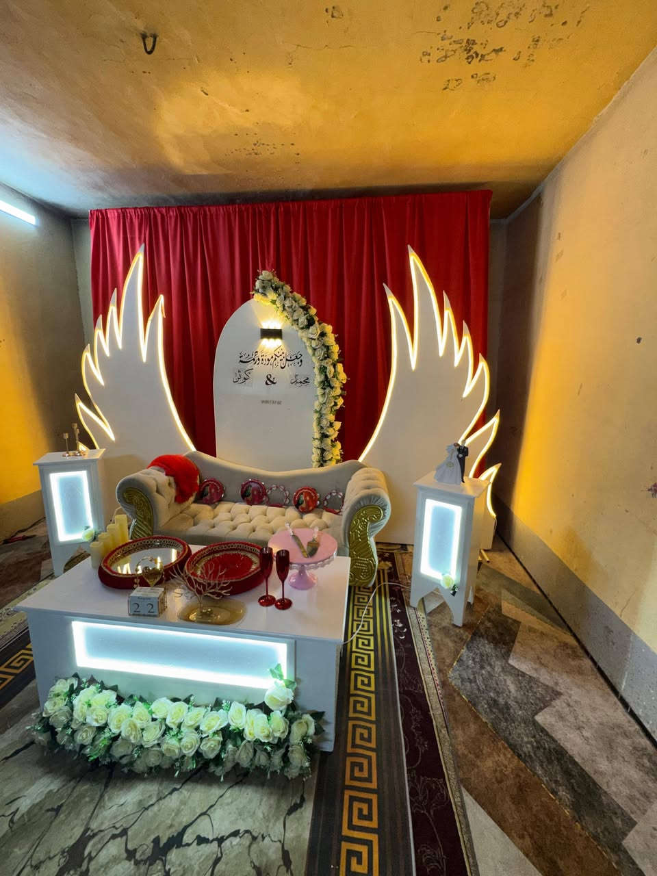 الف مبروك اهالي السندية بالرفاه والبنين
٢٠٢٦/٣/٢٢
***********
كوشات جنة الاعراس كوشات جنة الاعراس
