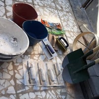 عندي ادوات لبخ قيم واخذ بيهم ما مستخدم ابد ابيع شلع ما ابيع قطع 078250...