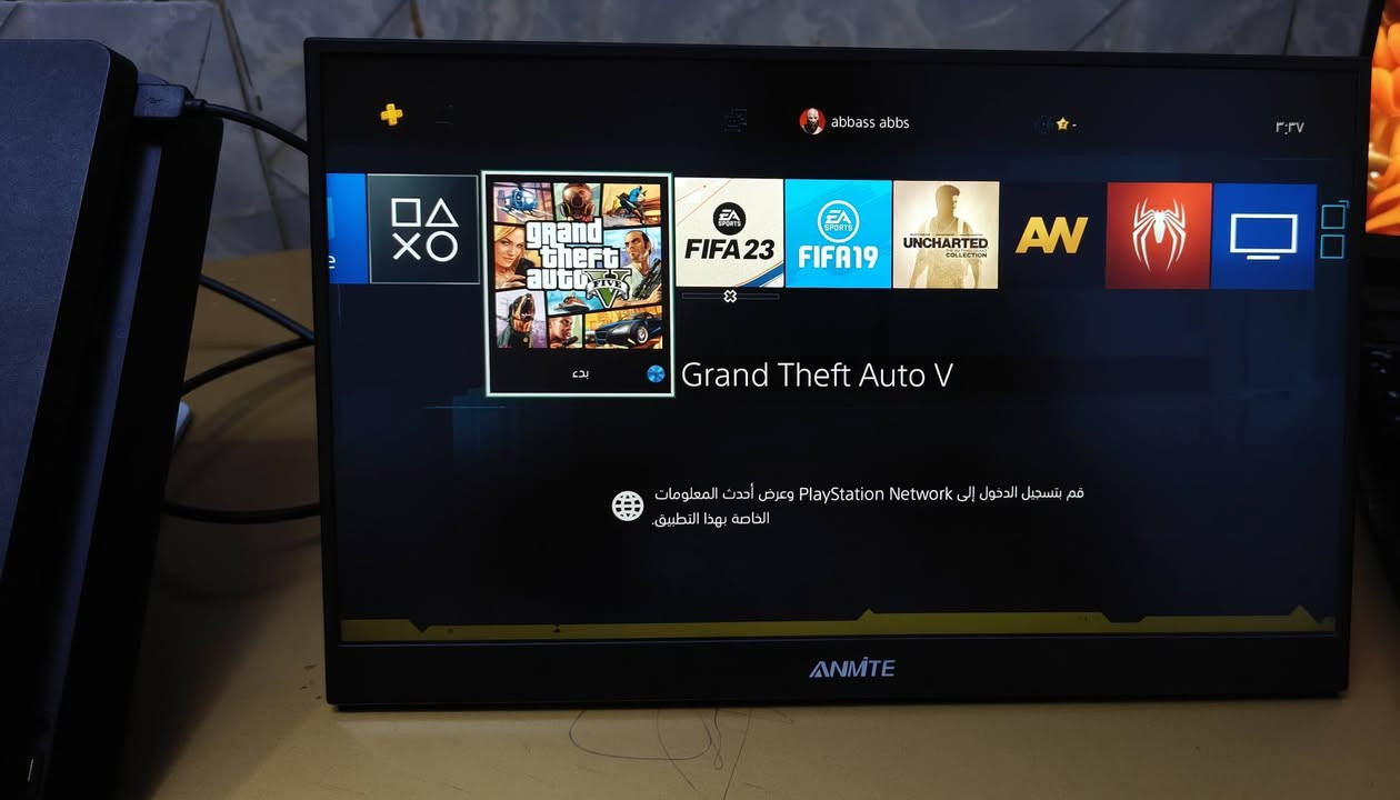 سلام عليكم
بلي فور سلم اونلاين ذاكرة 500 
وياه اربع اقراص 
جوستكات 3
ستاند
البلي تخلي عدل ميشتغل القرص لازم تخلي على الستاند مثل ماموضح بلصورة ياله يشتغل وشغال وكل الالعاب والاقراص تشتغل الوياه 
السعر 180 الف
 وتوصيل متوفر


**إذا كنت صاحب هذا الإعلان وتريد حذفه لأي سبب، رجاءا أرسل رسالة إلى الدعم الفني**