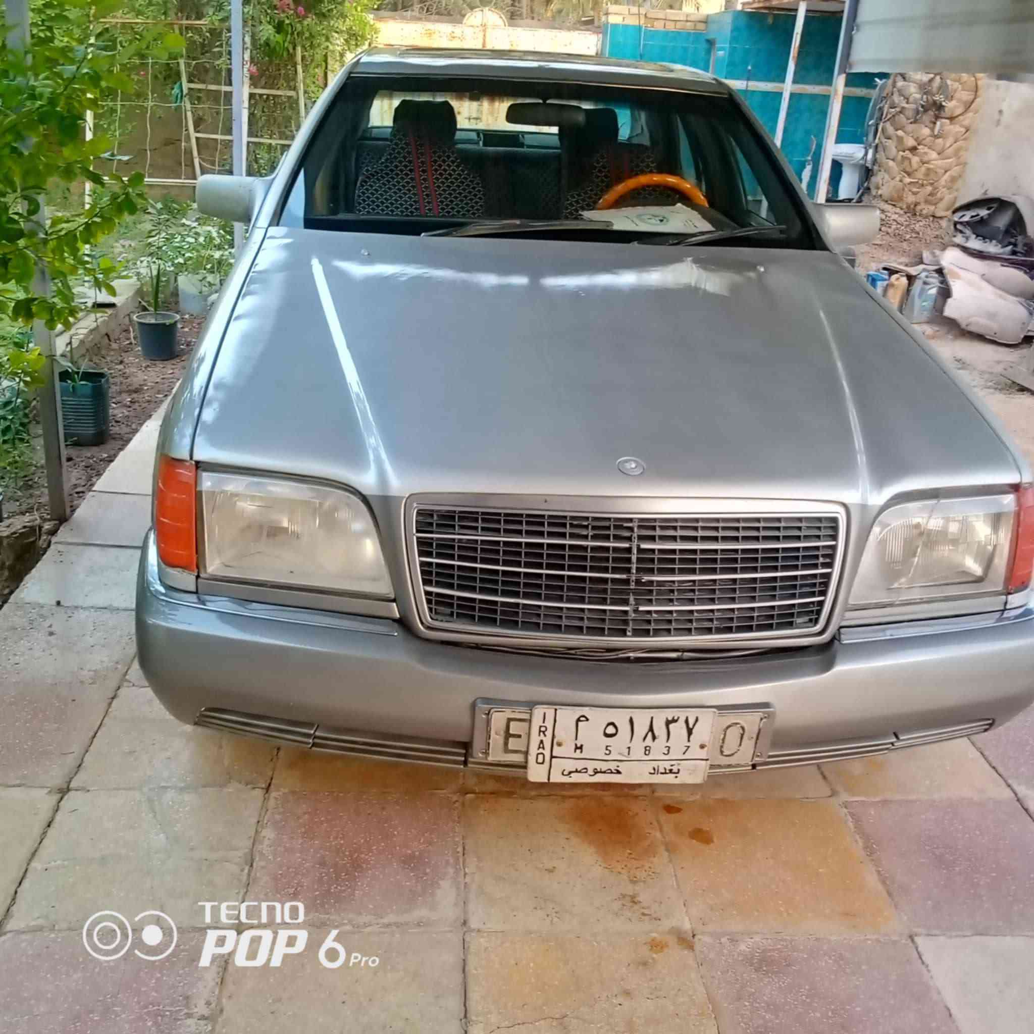 سلام عليكم مارسدس للبيع ترايك 180كامله من كل النواحي سياره فول ***********سنويه صاقطه تحويل معاليه لو الف دينار السعر 37وبيها مجال
