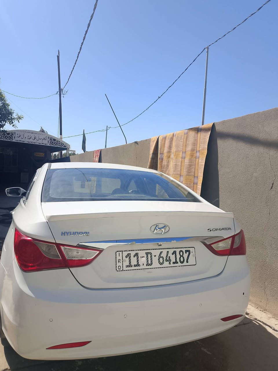 السلام عليكم سوناتا 2012
خليجي مكينه 2400
 اشاير بل مري 
تبريد قطعتين
رقم بغداد بيها باب مبدل والباقي كفاله 
المكان كربلاء غير متواجد على الفيس
***********
السعر 127 بيها مجال
