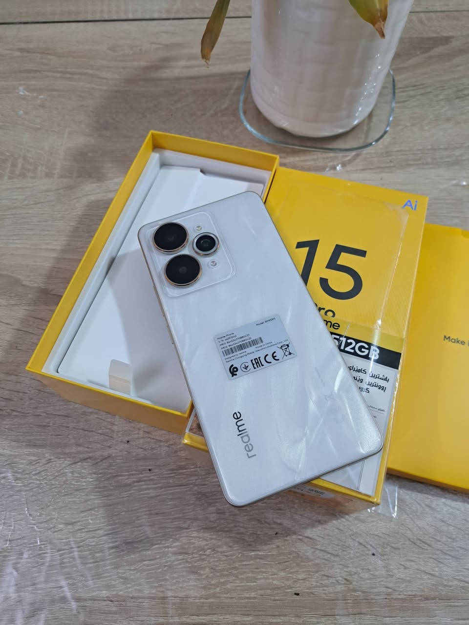 REALME  15 PRO  
٧رؤز به كارهاتووه زه مانى شه ريكه ى ماوه
 نرخى 500  هه زار 
زاكيره 512  رام 12 خاوينى 99.9%  
كامل  ئه شيا بي عه يب  و نه كراوه به زه مان 2رؤژ  گه ياندن هه يه 
***********
--------------------------------------------------
RREALME 15 PRO   
مستخدم اسبوع بعده بضمان شركة 
سعره 490 الف 
ذاكره 512  رام 12  نظافه 99.9 %  
 غراضه كامل مابيه عيب خطين  و مامفتوح  بضمان يومين الفحص
متوفر توصيل
***********
***********

