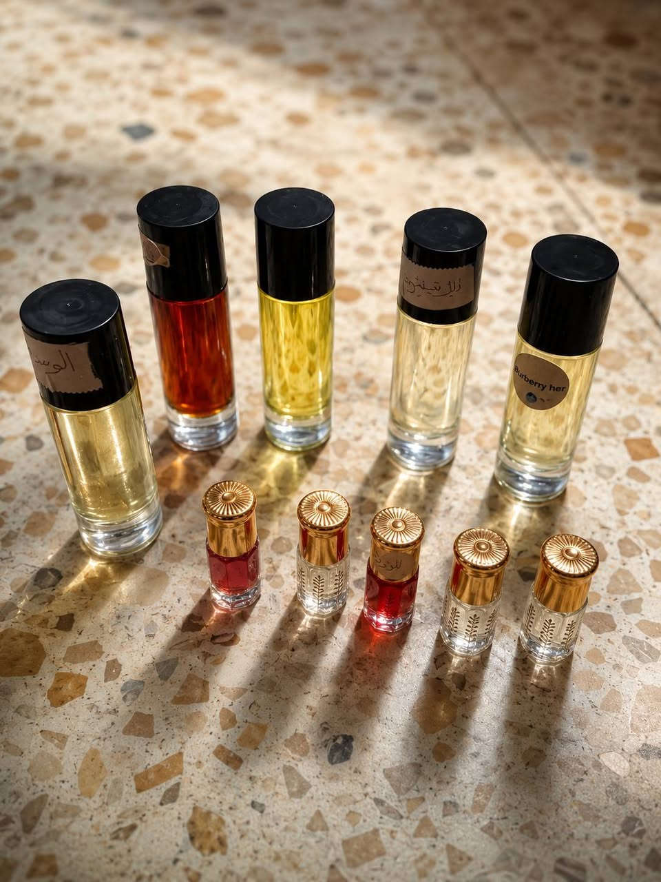 ✨ مو كل عطر يشبهك... بس عدنا راح تلقى العطر اللي يعبّر عن شخصيتك!
إذا تريد فخامة، ثبات، وفوحان يخلي الكل يسألك: شنو اسم عطرك؟ 😍🔥

لا تضيع الفرصة، اختار عطرك المفضل وخلي حضورك يبقى بالذاكرة.
أسعار منافسة، جودة مضمونة، وتوصيل لكل المحافظات. 🚚❤️

راسلنا هسه وخلي عطرك يحچي عنك قبل كلامك! 🌹


**إذا كنت صاحب هذا الإعلان وتريد حذفه لأي سبب، رجاءا أرسل رسالة إلى الدعم الفني**