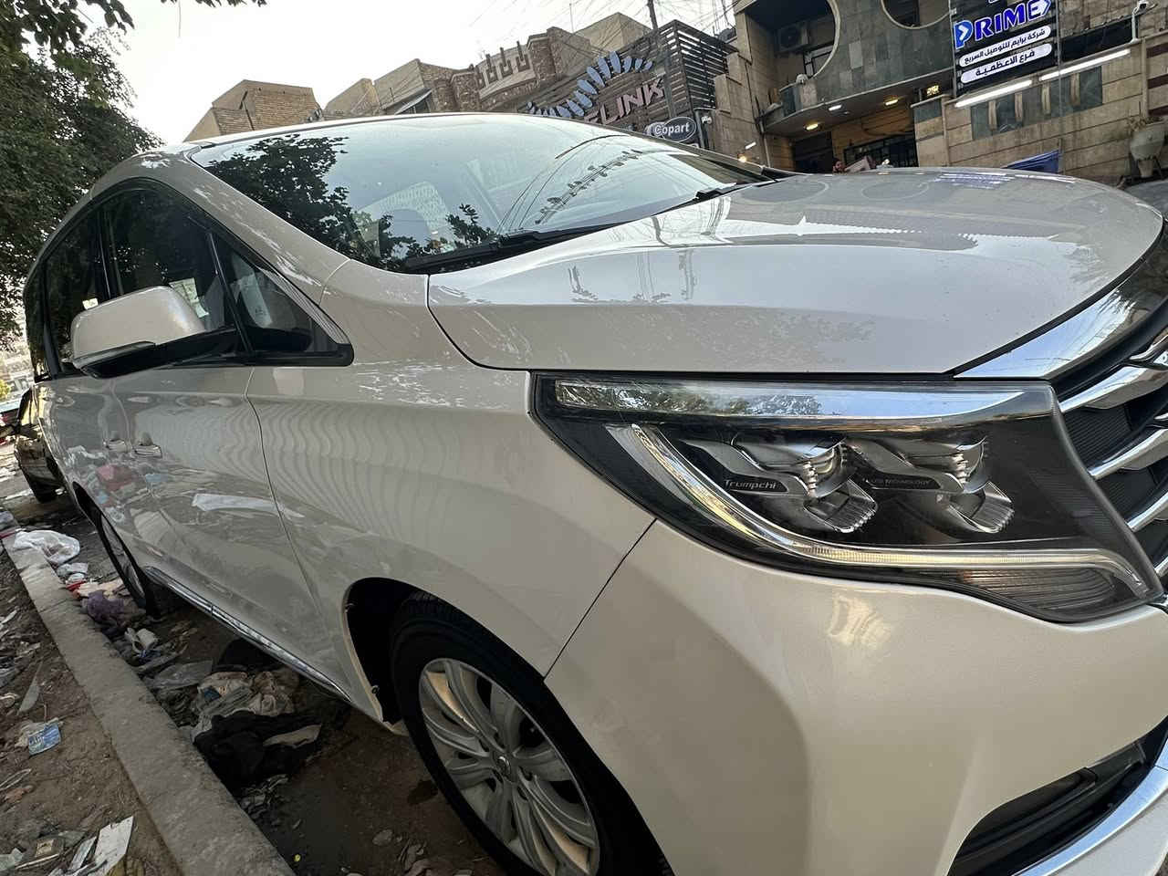 السلام عليكم للبيع GN8
موديل 2020
فول موصفات 
محرك 2000تيربو
فقط دعاميه اماميه صبغ 
كشنات جلد 
باب اسلايت كهرباء
فتحه
السياره جاهزه من كلشي 
ماشيه 108الف

السعر 155$
رقم***********
