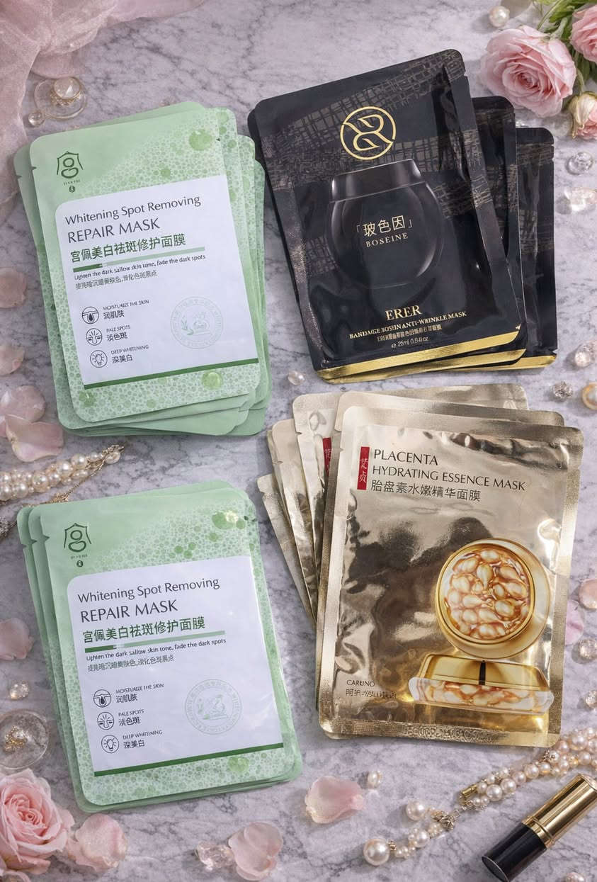 توفرت ماسكات ورقية 
عرض خاص👏👏💃💃
كمية محدوده جدا 
✔️✔️ 15 قطعة ماسك منوع  ب ٥ الاف فقط ✔️✔️
ماسكات  تجنن بمعنى الكلمة
👌فوائد الماسكات الورقية للبشرة :
❤ تعطي البشرة نضارةً فائقةً ومميّزة، وتجعل البشرة مشرقةً بشكل مذهل.
❤ تساعد في تفتيح أماكن بقع الحب السوداء الى أن يتمّ اختفاؤها بعد وقت من استخدامها. وتعمل على شد البشرة وتماسكها.
♥️ ترطب وتغذي البشرة وتجعلها ناعمه وجميلة
وشكلها جميل جربوهه وماراح تكدرون تستغنون عنها 

طريقة الاستعمال؛ 
بعد غسل الوجه استخدمي القناع ع وجهج بالترتيب وكل الموجود في الظرف وزعيه على وجهج وخلي حوالي ٢٠ الى ٣٠ دقيقه يعني تشوفي نشف وكل بشرتج امتصت السيروم وبعدها شيلي راح تحسين بشرتج حلوه ونظيفه ومنتعشه بشكل كبيييير 
توصيل مجاني داخل بسماية
للطلب مراسلة الصفحة


**إذا كنت صاحب هذا الإعلان وتريد حذفه لأي سبب، رجاءا أرسل رسالة إلى الدعم الفني**