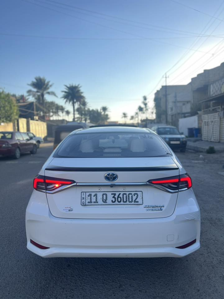 السلام عليكم
للبيع كورلا 2024 
فول موصفات هايبرد 
مكفوله كفاله عامه ماعنده رصعه خفيفه بلباب 
رقم بغداد بسمي تحويل ثاني يوم 
عليها دوشمه داخل سياره كامله  مال ساز اصلي 
 وعليها عازل حراري
وكماليات سيارات امرايات باتمان مطرايات وسبايدر لحيه 
 يدات 
المكان شهداء البياع   الرقم الهاتف ***********
