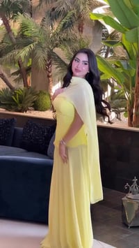 فستان • قياس ٤٢ • ملبوس مره وحده