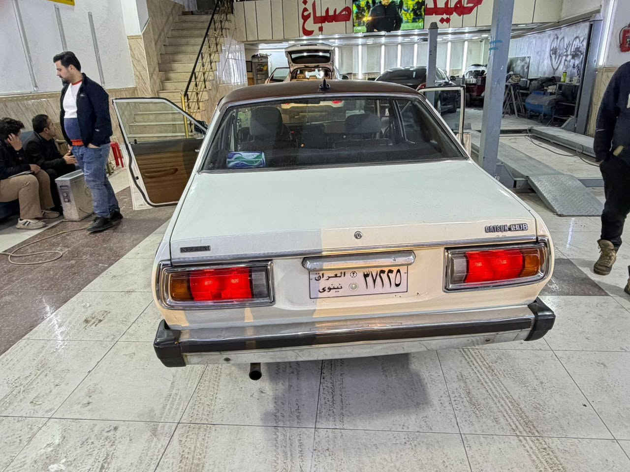 سياره تراثيه داتسن 
موديل 1979
 جديده. لوك وضع شركه بدون صبغ او بارد او اي خيسان شرط نضافه فول 
كير عادي  
تبريد وتدفئ شرط 
شرعيها بالموصل
 كيجات 
شغاله السياره من دعاميه للدعاميه شرط 
سعر ،💸47💸 وبيها مجال تواصل ع رقم

*********** بيه واتساب
***********
