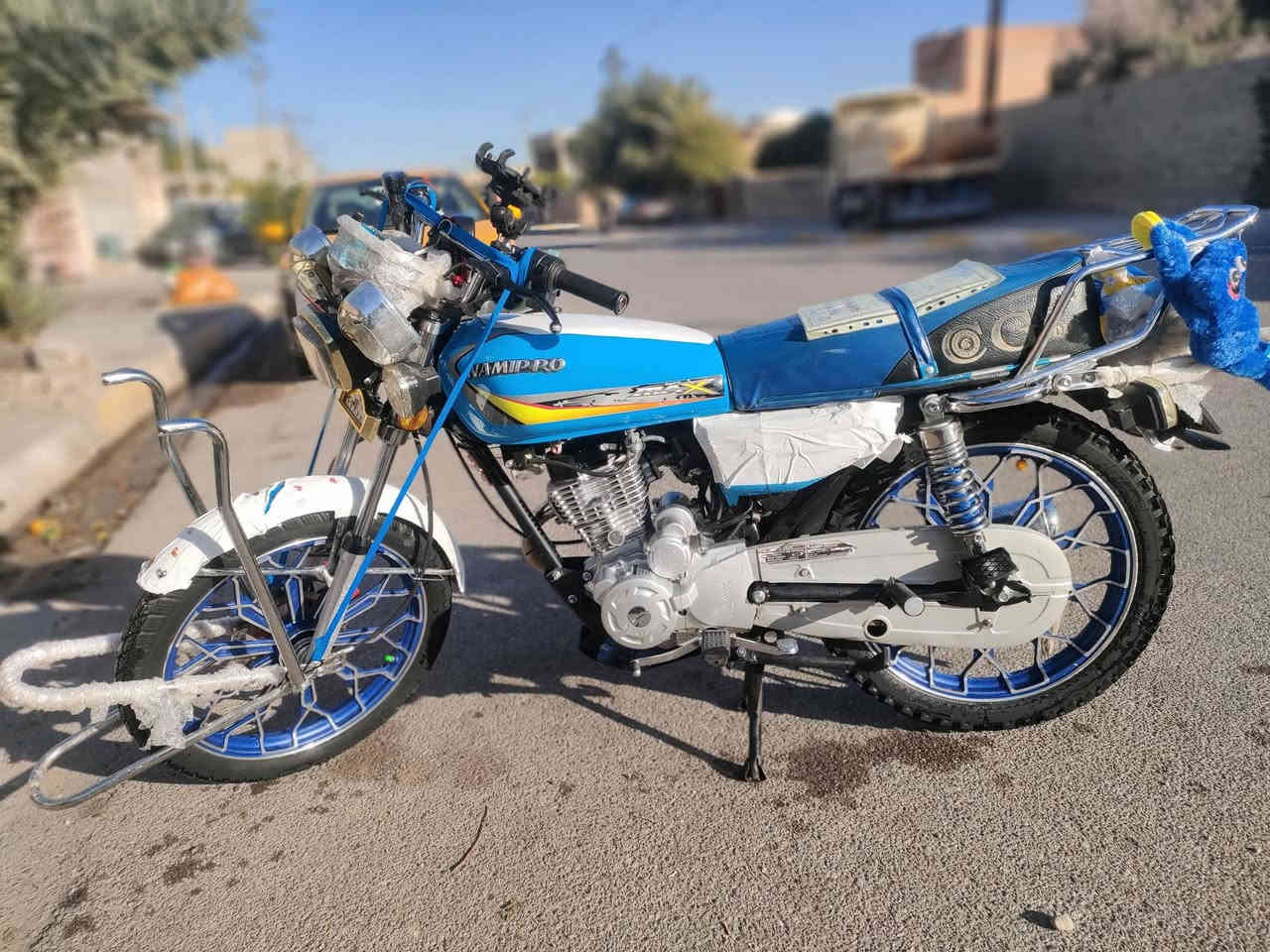 دراجه نامه برو موديل 2025 دراجه وضع شركه كلش نظيفه  منفيس موجود محرك 200  
سعره 750 بي مجال للطيبين  ما يكون خاطرك اله طيب 
رحمه دينك المو شراي لا يجي يدوخني 
وتس ***********
اتصال ***********
مكاني كركوك
