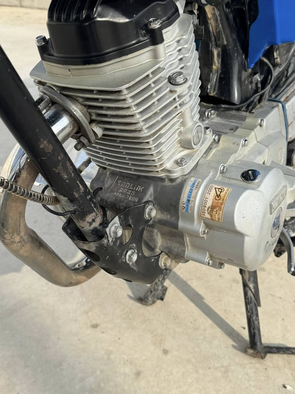 عندي ماظور إيراني لبيع موديل 2023محرك١٥٠كبس ما مفتوح 4كير منفيس اصلي كهربيات كلو شغال ابشرط ماطور حيل نظيف كزوز جبير سعر 525 بي مجال قليل رقم ***********
